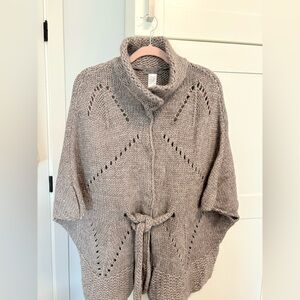 Cozy Knit Women's Sweater in Taupe